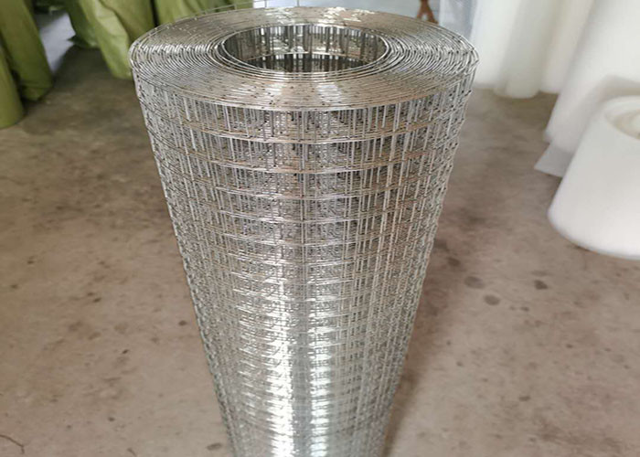Quality 1/4 Inch Galvanized Welded Wire Mesh , PVC Coated Welded Wire 22 Gauge for sale