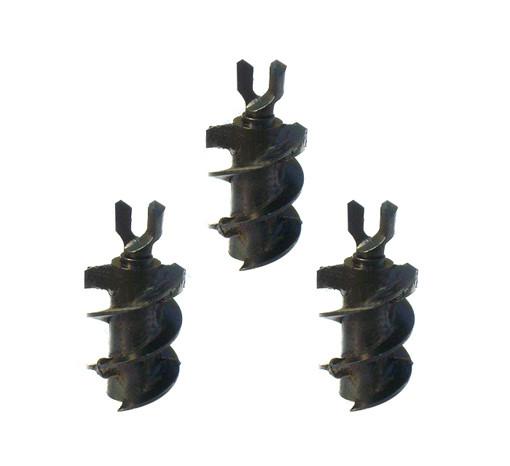 Buy High Efficient Steel Earth Auger Drill Bit Hollow Stem Auger Drilling Wear Resistant at wholesale prices