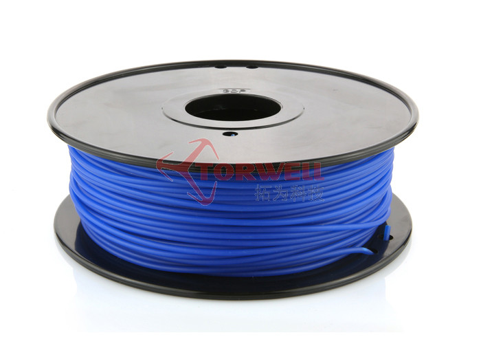 Quality Nylon / ABS / PLA Filament 3D Printer Materials RoHs SGS , Flexible Filament for sale