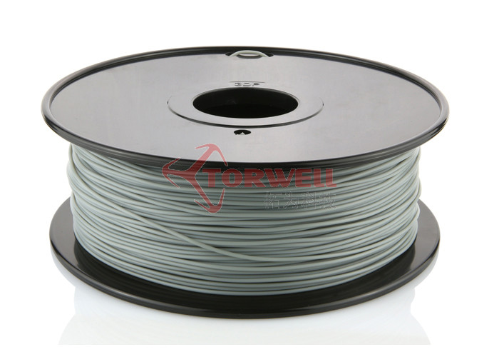 Quality Torwell PLA 1.75mm Fluorescent silver 3D printer filament for Ultimaker / Mendel for sale