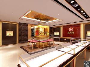 Quality shopping mall high end jewelry shop display showcase with led for sale