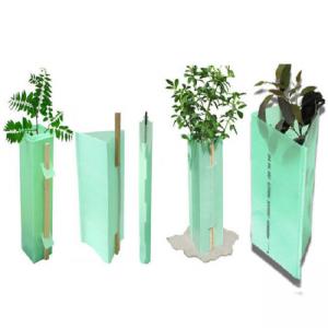 Quality Vine Corflute Corrugated Plastic Tree Guards Twin Wall for sale