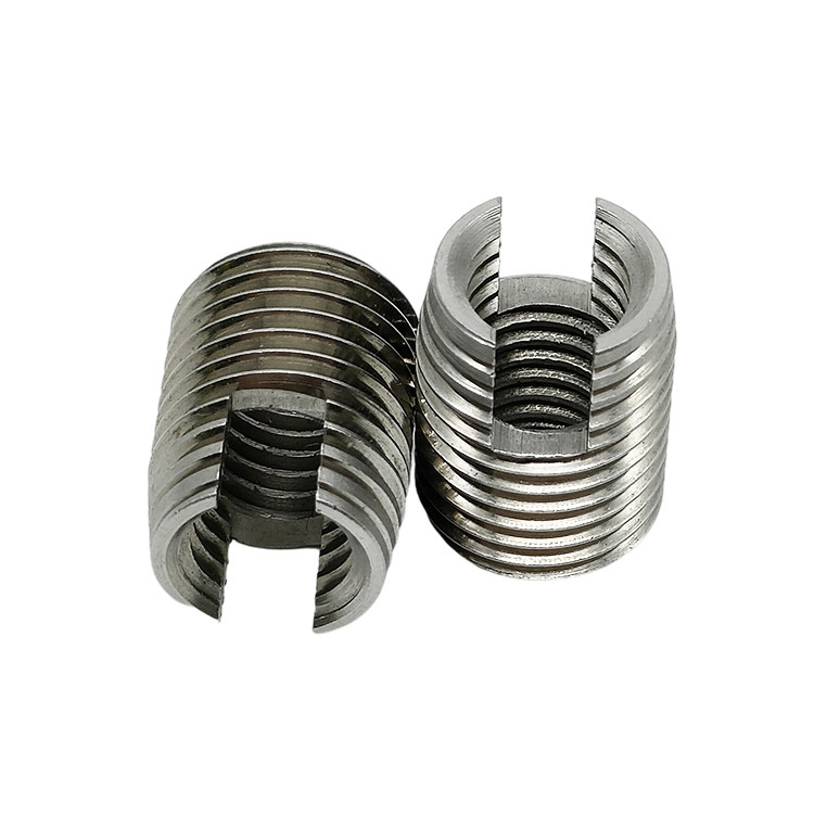 Quality 302 Slotted Stainless Steel Self Tapping Thread Insert M4 M8 M10 for sale