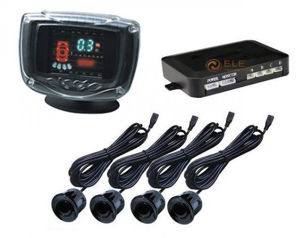 Buy 4 Sensor Wireless LCD Car Parking Sensor radar system at wholesale prices