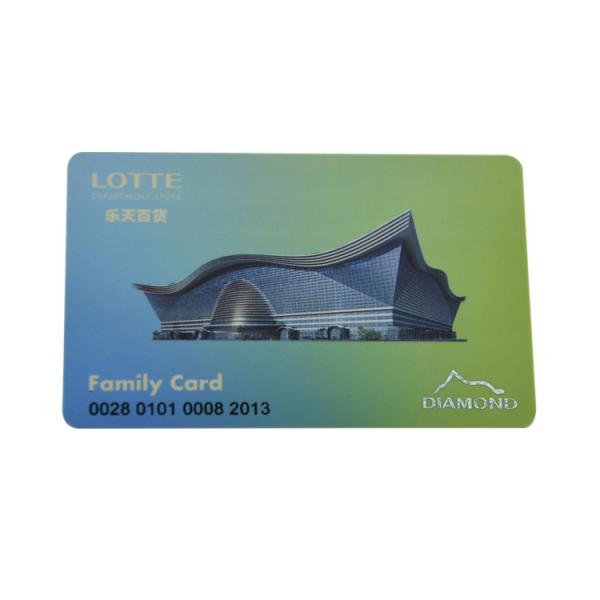 Buy Plastic RFID Smart Card CMYK Off Set Printing Tamper Resistant ISO Standard at wholesale prices