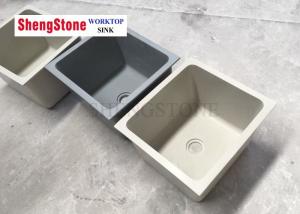 Corrosion Resistant Epoxy Resin Sink Matte Surface For