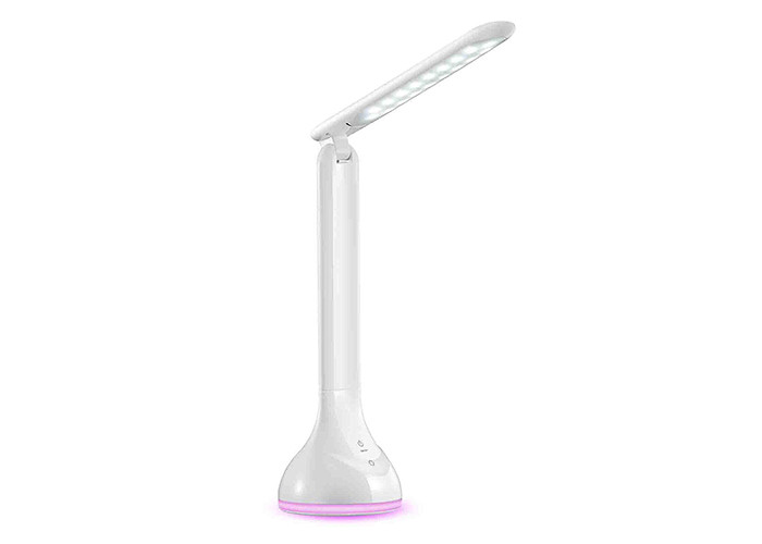 Buy Wireless Charging Rgb Led Desk Lamp Goose Neck Rechargeable For Reading at wholesale prices