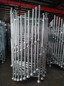Quality Heavy duty warehouse hot dip zinc cold storage steel iron stillage post pallet for sale