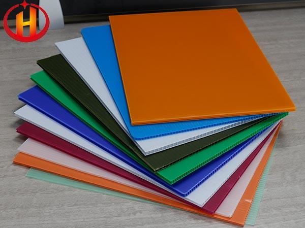 China Impact Resistant Colored Pp Corrugated Sheet Smooth on sale