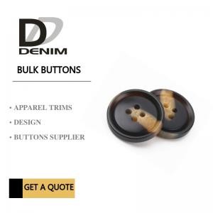 Quality Fashionable Dress Bulk Plastic Snap Button Brown & Black DTM Fabric Stock Size for sale