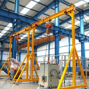 Quality ISO Certificate 8.5T Portable Gantry Crane Light Weight Assembly Are Easy for sale