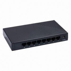 China 8-port Fast Ethernet Switch with Built-in 1K MAC Address Table and 1.6Gbps Backplane Bandwidth on sale