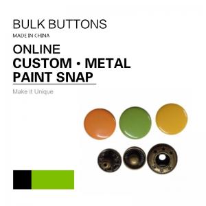 Quality Barrel Rack & Spray Paint DTM Fabric Clothing Colour 4 - Parts Bulk Snap Brass Button for sale