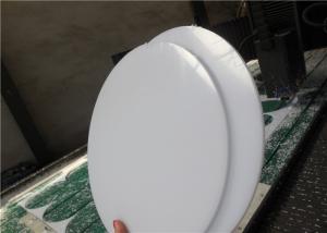 Quality 2mm to 10mm thick hdpe plastic round disc with OEM cutting service for sale