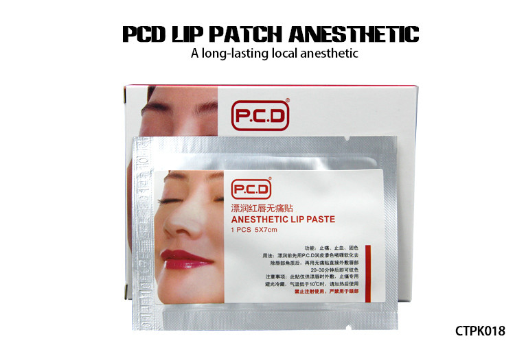 Quality Effectiveness Lasting Permanent Make Up Painless Lip Patch  For Pain Control for sale