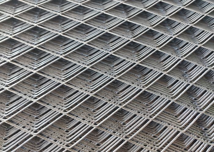 Buy cheap L2440mm W1220mm Expanded?Metal?Mesh , Expanded Steel Diamond Mesh For Brick Reinforcement from wholesalers