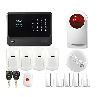 Quality Wireless Automated Alarm System , Multifunction Smart House Security System for sale