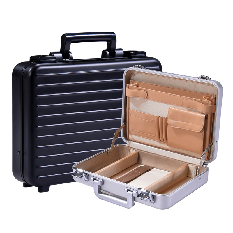 Quality MS-M-04 Customized Aluminum Alloy Attache Case Brand New Good Quality Aluminum Carrying Case for sale