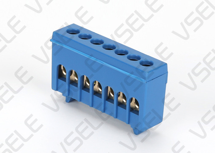 Quality BBT Type Busbar Terminal Block Rail Copper Connected To Zero Ground for sale