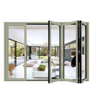 Quality Electrophoretic 5mm 9A 1.6mm Metal Bifold Doors for sale