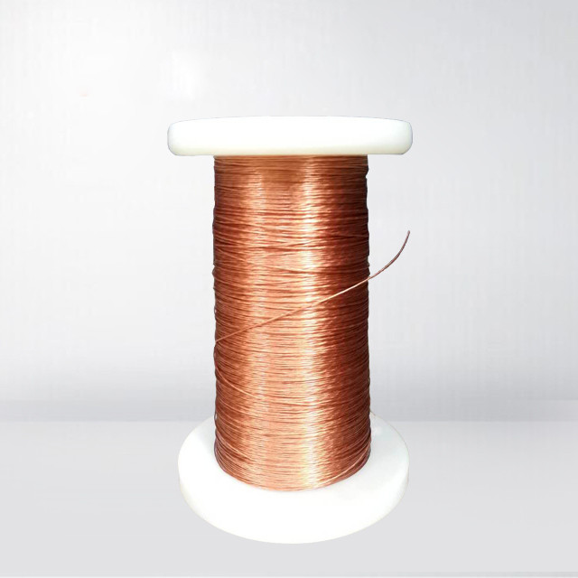 Quality 0.13mm FIW Enameled Round Magnetic Copper Wire High Insulation Resistance for sale
