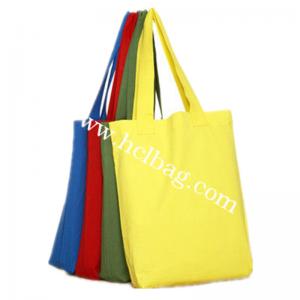 Quality colorful canvas shopping tote bag for sale