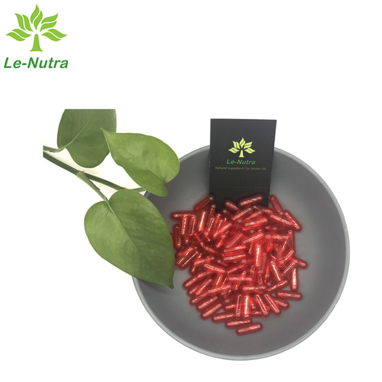 Quality Le Nutra Red Empty Capsules Size 000 Vegetarian Capsules 87mm2/S Viscidity for sale