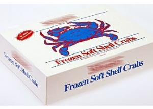 Quality Custom Size Waterproof Corrugated Plastic Packaging Boxes For Seafood Crab for sale
