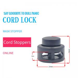 Quality Cord Stopper Cord Lock Double Hole for sale