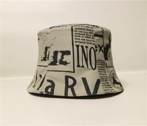 Quality New Style ACE Unisex Custom Graffiti Paint-splashing Style Design Logo Soft Bucket Fisherman Cap Hat for sale