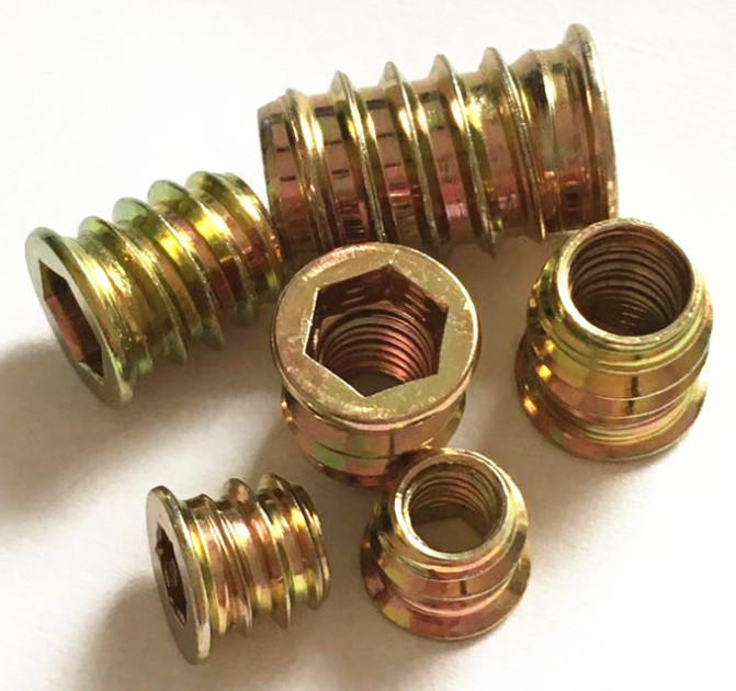 Quality ROHS M10 Threaded Insert For Wood for sale