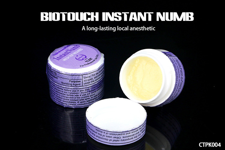 Quality Permanent Makeup Tattoo Biotouch Instant Numb Cream for Pain Control for sale