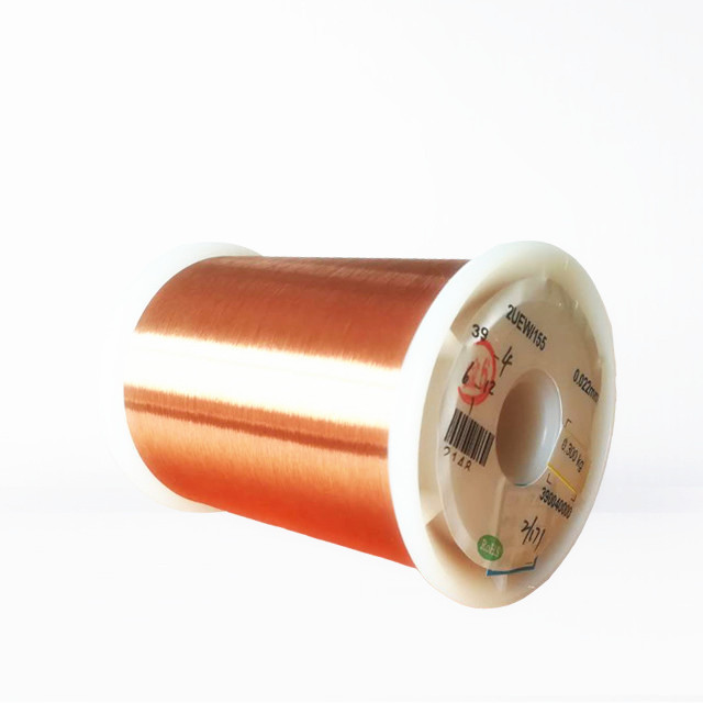 Quality Polyester Insulation Enameled Round Copper Wire Self Bonding Wire For Transformer for sale