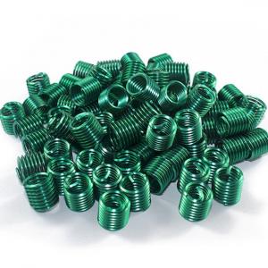Quality M6X1 Green Threaded Insert Manufacturer Metal HELICoil Threaded Insert for sale