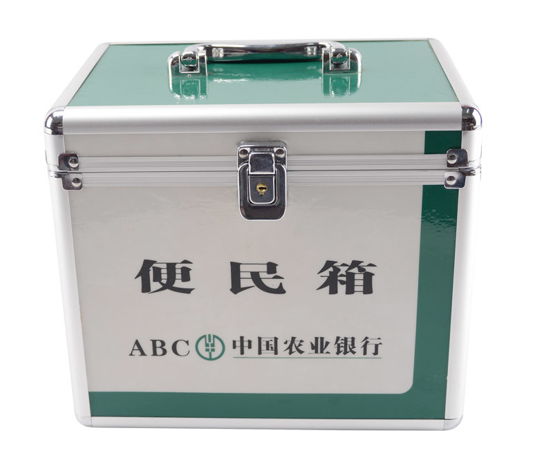 Quality Green Acrylic Carrying Case For Accessories Aluminum Storage Box To Organize Tools for sale