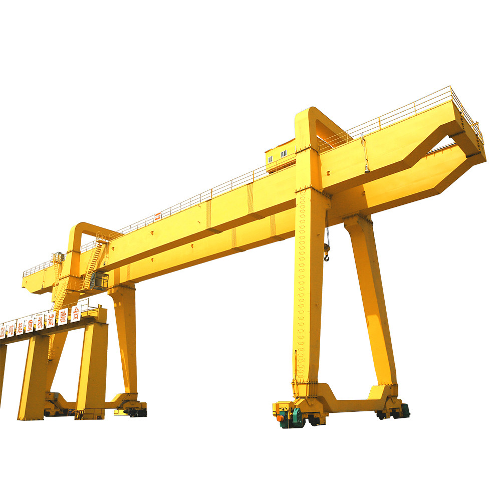 Quality Span 35m 50 Ton Rmg Double Girder Gantry Crane Rail Mounted Quay Crane for sale