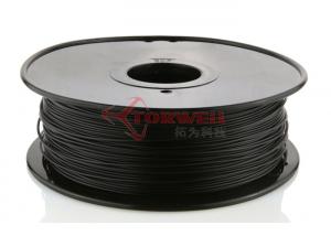 Quality Black 1.75MM PLA Filament 185 Degrees , 3D Printer Materials for sale