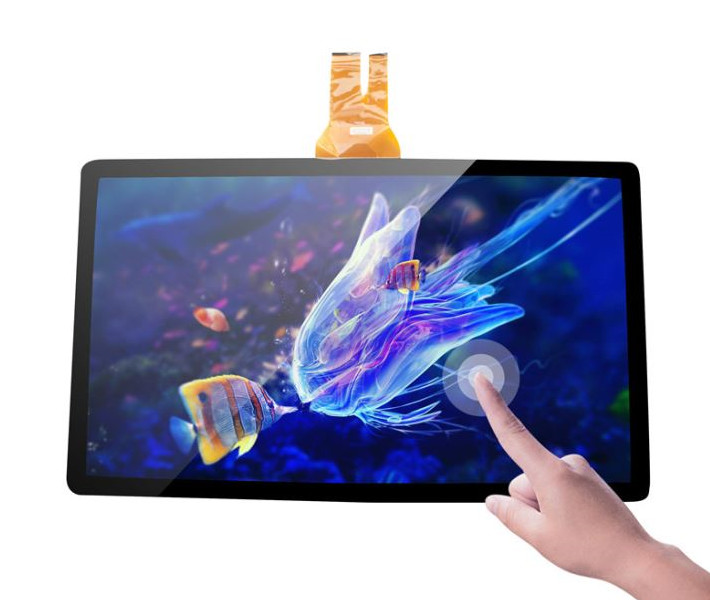 Quality Waterproof 65&quot; Super Amoled Capacitive Touchscreen Glass Sensor With USB Port for sale