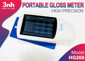 Quality HG268 Portable Tri - Angle Gloss Meter 3.5 Inch Touch Screen For Paint Gloss Inspection for sale