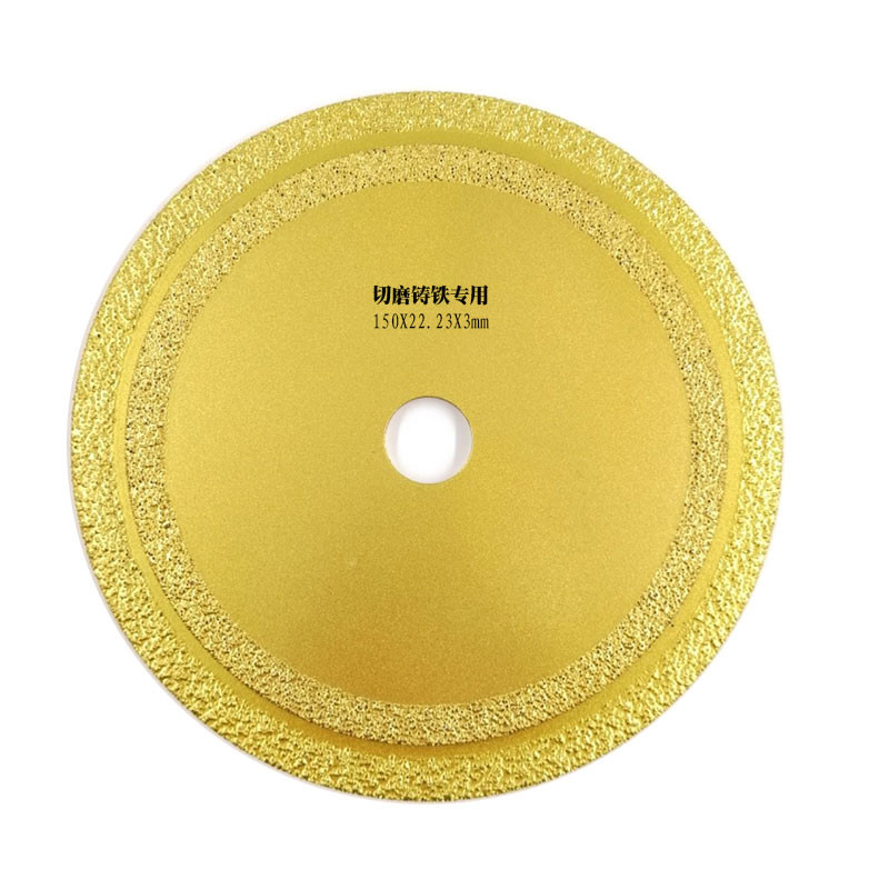 Quality 150x22.23mm 6 Inch Diamond Blade For Grinder 150mm Diamond Cutting Disc Vacuum Brazed for sale