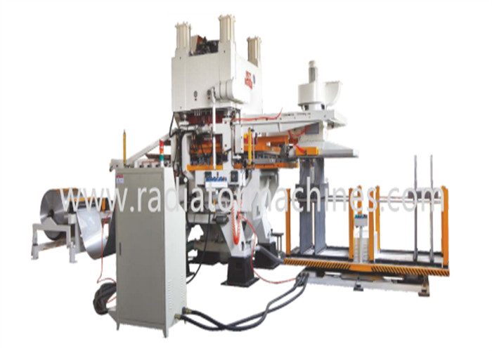 Quality 630KN Closed Type Industrial HVAC Equipment Fin Press Line for sale