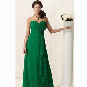 Quality Charming Strapless Sweetheart Prom Bridesmaid's Dress, Decorated with Fly Flags for sale