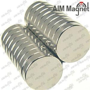 Quality Super Strong  Disc Magnets 12mm X 2mm Rare Earth Neodymium magnet for sale