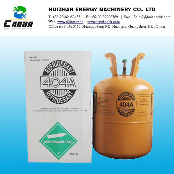 Quality R404A GAS Refrigerant Air conditioning environmental protection HCFC Refrigerant for sale