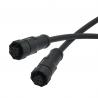 Buy cheap 3 - 8 Pin M12 Waterproof Connector Female Overmolded Plastic Black Cable from wholesalers