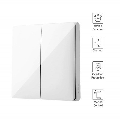 Quality Easy Installation Zigbee Smart Switch Easy Cleaning Toughened Glass Material for sale