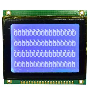Quality 128*64 STN Graphic LCD Display Module , Dot Matrix Type Serial LCD Module for sale