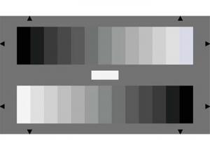 Quality HDTV Log. Gray Scale Test Chart, 13 steps, contrast 1:200 YE0223 Halftone Reproduction Evaluation Chart for sale