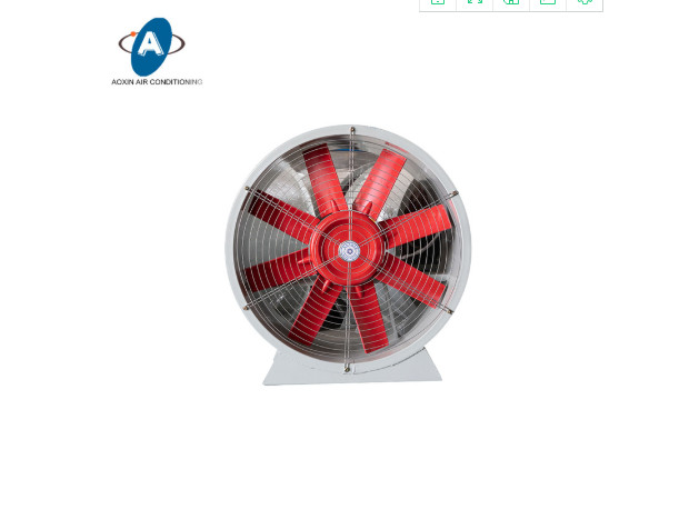 Quality Energy Saving Axial Flow Fans 600m3/H-45000m3/H 3 Years Warrenty for sale