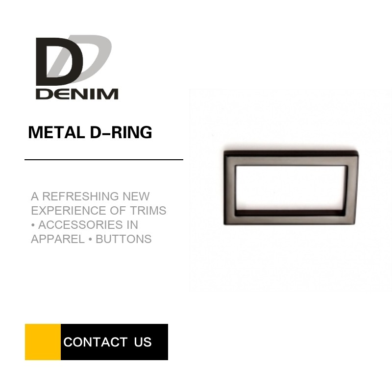 Quality High Performance Rectangular Metal Rings Color Flexible For Backpacks for sale